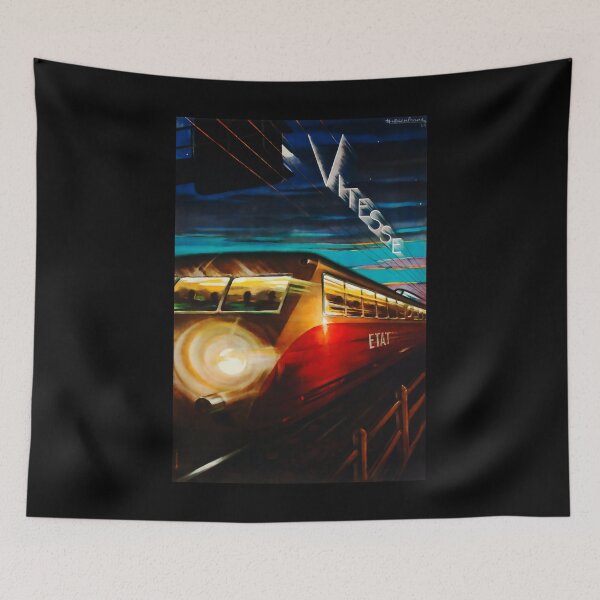 Item preview, Vitesse retro poster designed and sold by CorasPosters.