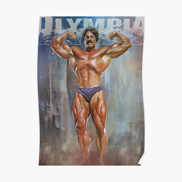 Mike Mentzer Mr Universe Bodybuilding Kunst Poster