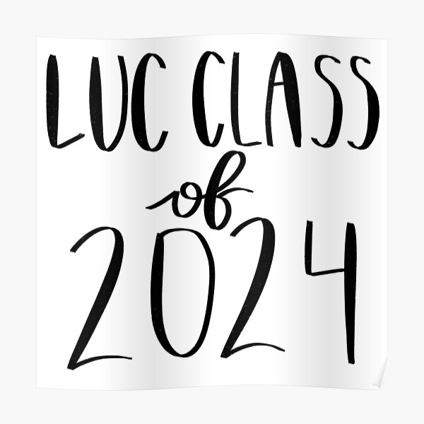 Class Of 2024 Posters Redbubble