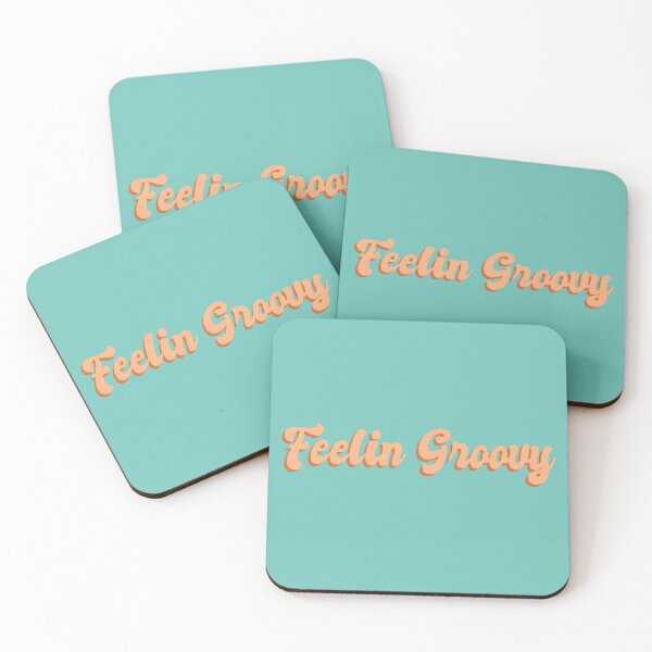 Item preview, Feelin Groovy retro quote. designed and sold by DiscoDaisyy.