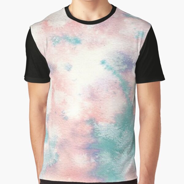 Light Pink Tie Dye Graphic T-Shirt for Sale by Natalie Wilson