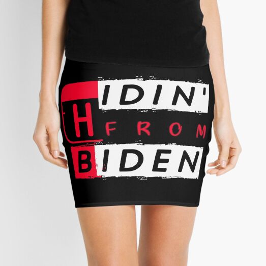 Hidin From Biden Mini Skirt