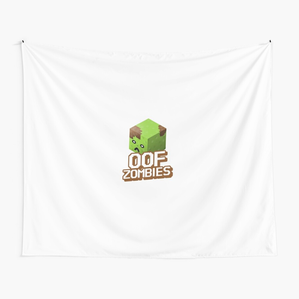 Oof Roblox Noob Zombie Outbreak Robots Tapestry By Stinkpad Redbubble - flame.gg earn money roblox