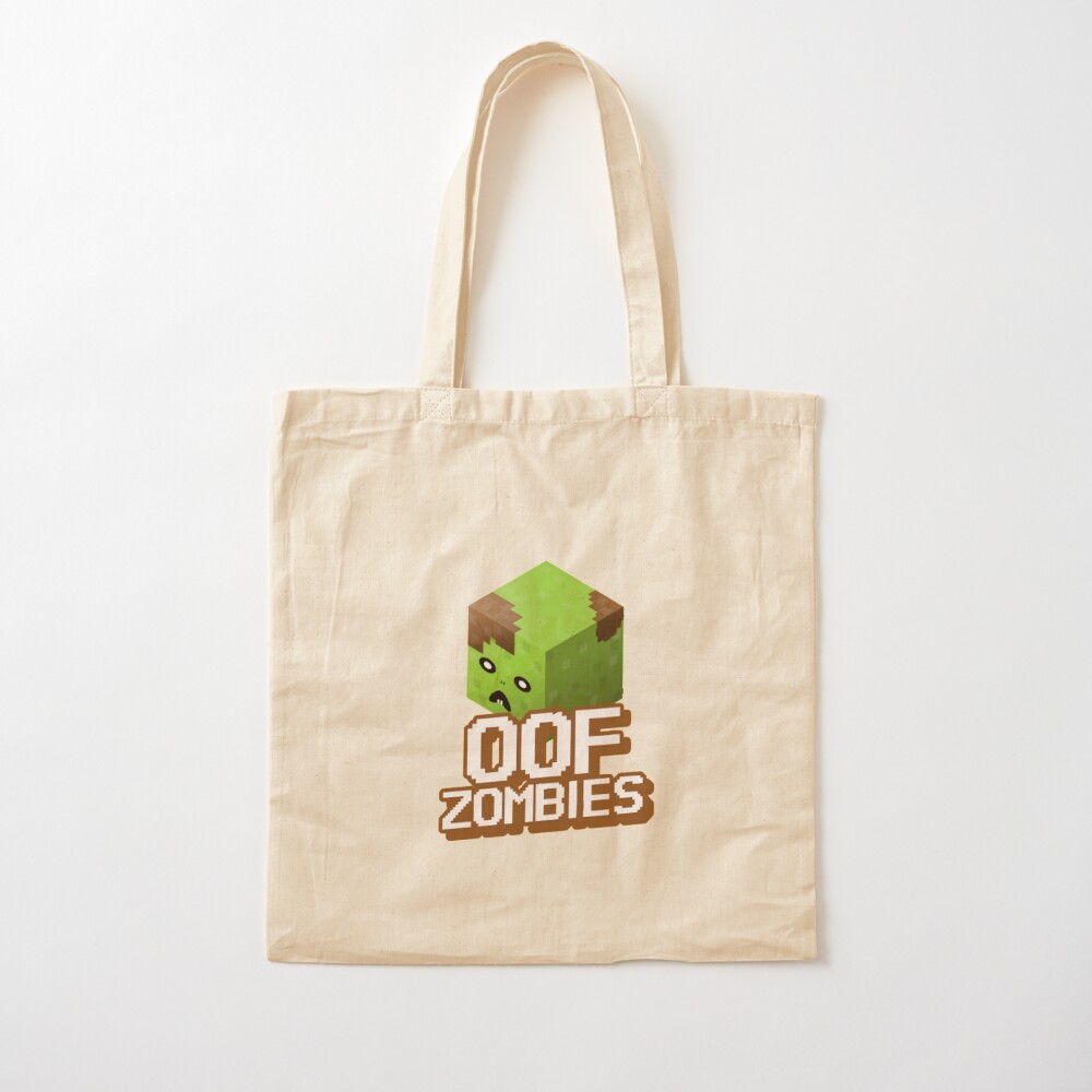 Oof Roblox Noob Zombie Outbreak Robots Tote Bag By Stinkpad Redbubble - new zombie breakout roblox