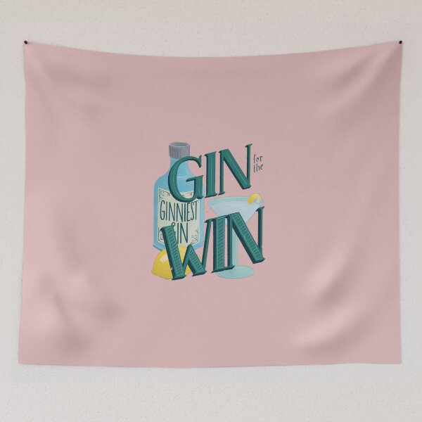 Item preview, Gin for the win -cool designed and sold by SidTastic .
