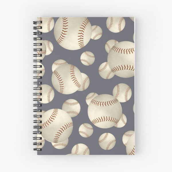 Item preview, Grungy endless baseballs / softballs pattern designed and sold by katzdzynes.