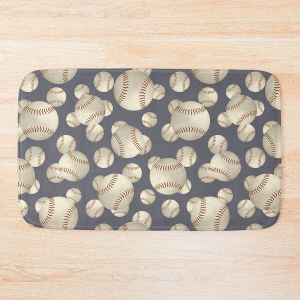 Item preview, Grungy endless baseballs / softballs pattern designed and sold by katzdzynes.