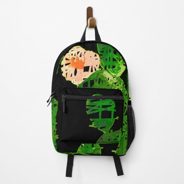 Item preview, drôle de cactus/weird cactus on black background designed and sold by clemfloral.