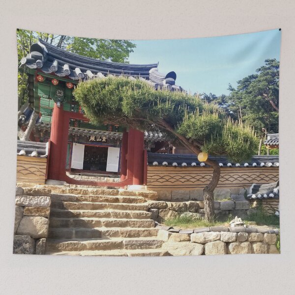 Item preview, Donghwasa Temple Grounds designed and sold by Wisps & Whiskers Designs.