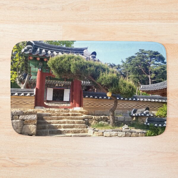 Item preview, Donghwasa Temple Grounds designed and sold by Wisps & Whiskers Designs.