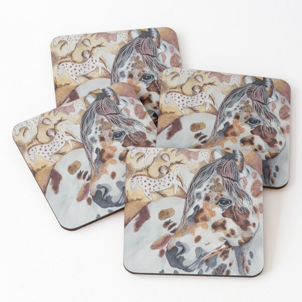 Item preview, Prehistoric Spotted Leopard Appaloosa Horse  designed and sold by EquusArtisan.