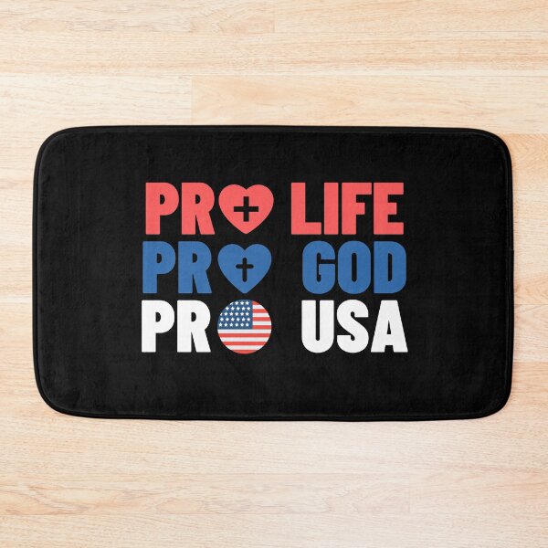 Item preview, Pro Life Pro God Pro USA designed and sold by razvigod.
