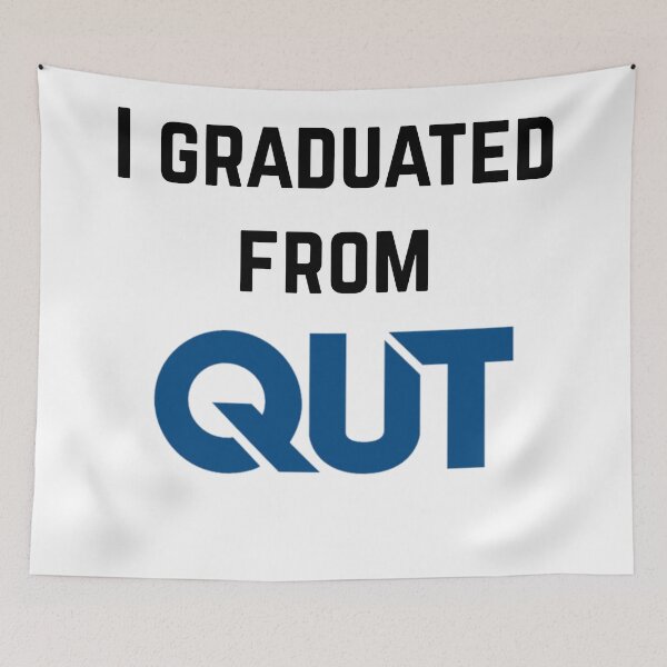 Aperçu de l'œuvre Graduation QUT créée et vendue par Raw Creative Prints.
