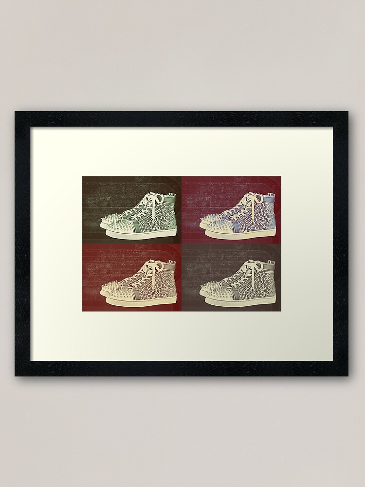 christian louboutin wall art