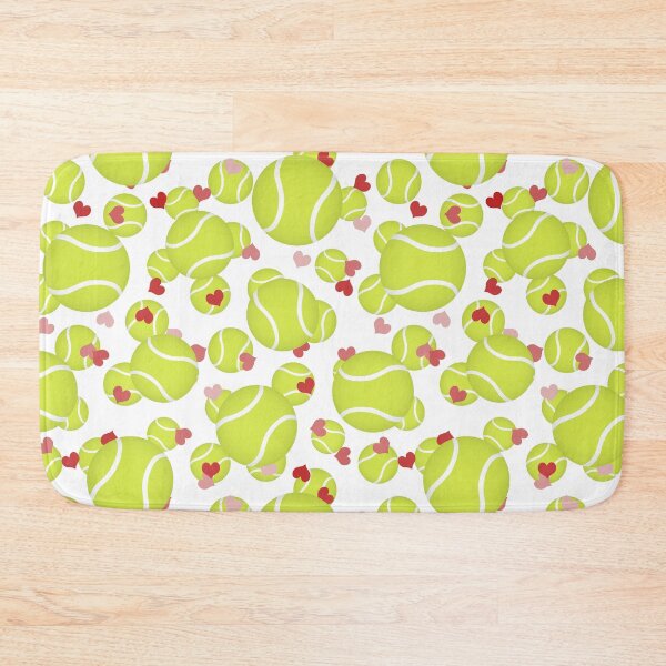 Item preview, Tennis love hearts pattern designed and sold by katzdzynes.