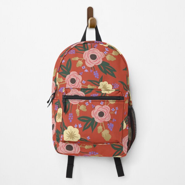 Item preview, Red Floral designed and sold by loveperiwinkle.