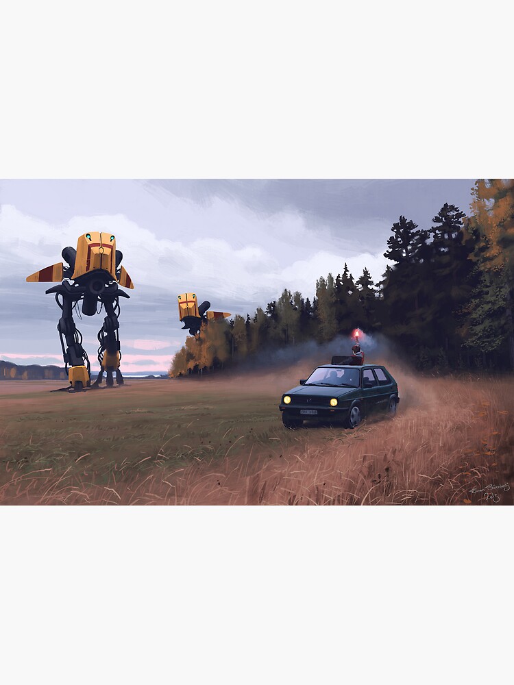 Thumbnail 3 of 3, Photographic Print, Decoy designed and sold by Simon Stålenhag.