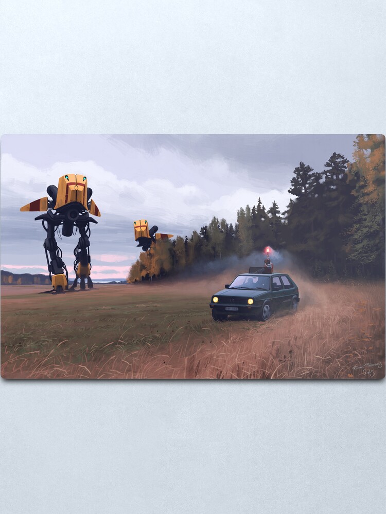 Alternate view of Decoy Metal Print