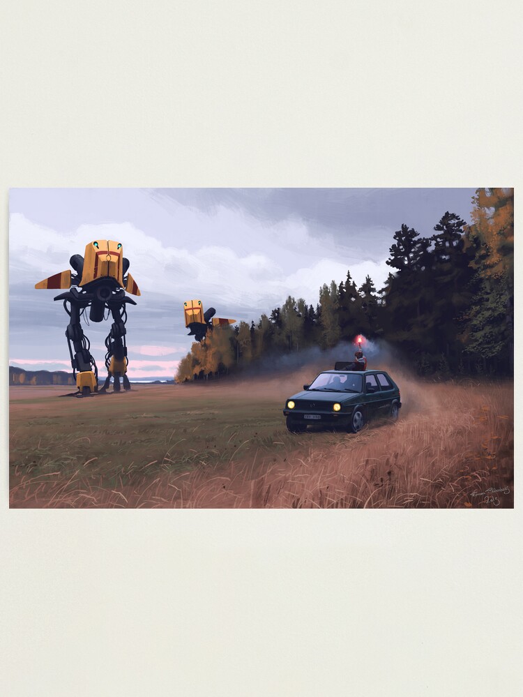 Thumbnail 2 of 3, Photographic Print, Decoy designed and sold by Simon Stålenhag.