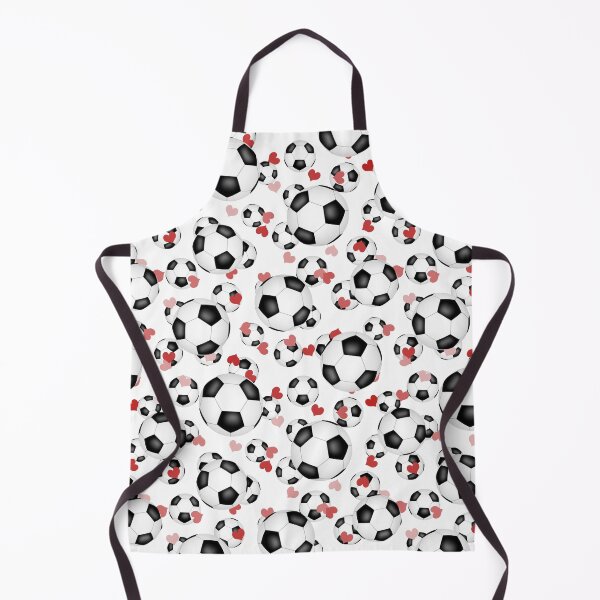 Item preview, Soccer love hearts pattern designed and sold by katzdzynes.