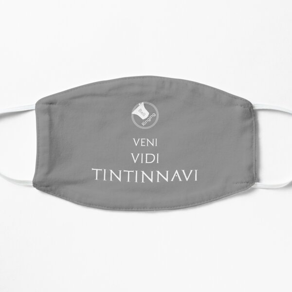 Bell Ringing - VENI VIDI TINTINNAVI - white text Mask