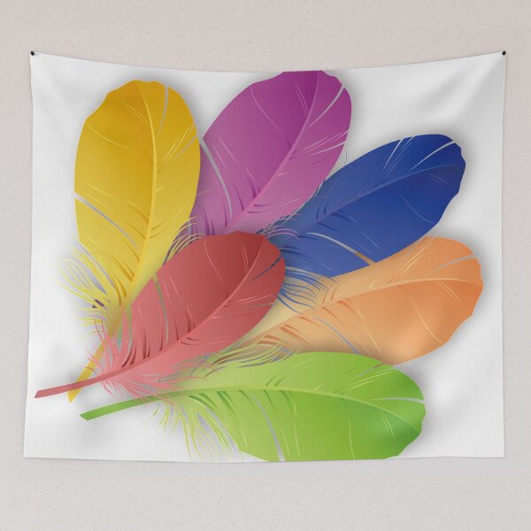 Artikelvorschau, Farbige Federn entworfen und verkauft von Designs By Creation.