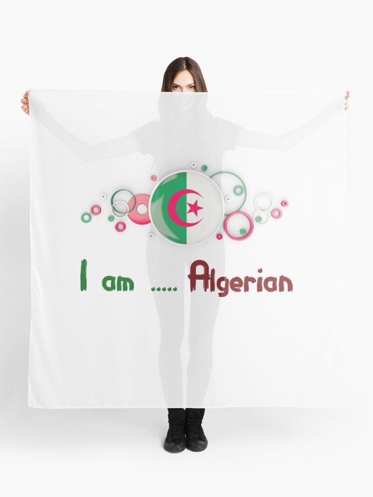 Algérie Fille Algérienne Fille Algérie Drapeau Cadeau Women's Oversized Comfort T-shirt