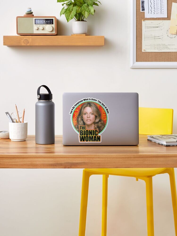 The Bionic Woman Sticker for Sale by Ravensclaw3