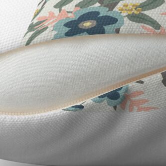 Alternate view of Floral Pattern Throw Pillow