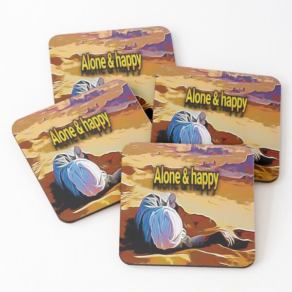 Item preview, Alone & happy  designed and sold by Alexaksil.