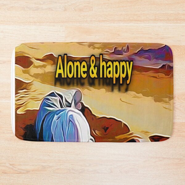 Item preview, Alone & happy  designed and sold by Alexaksil.