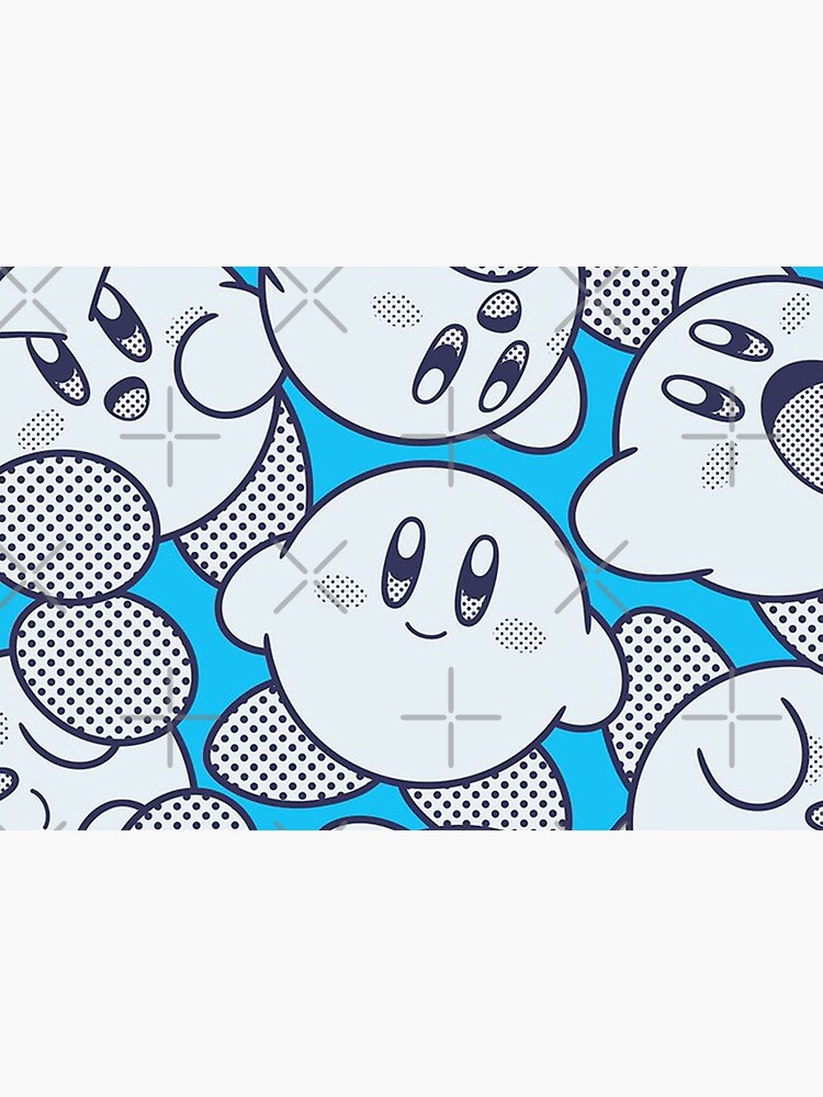 KIRBY PATTERN MASK by Jatiiwkeh