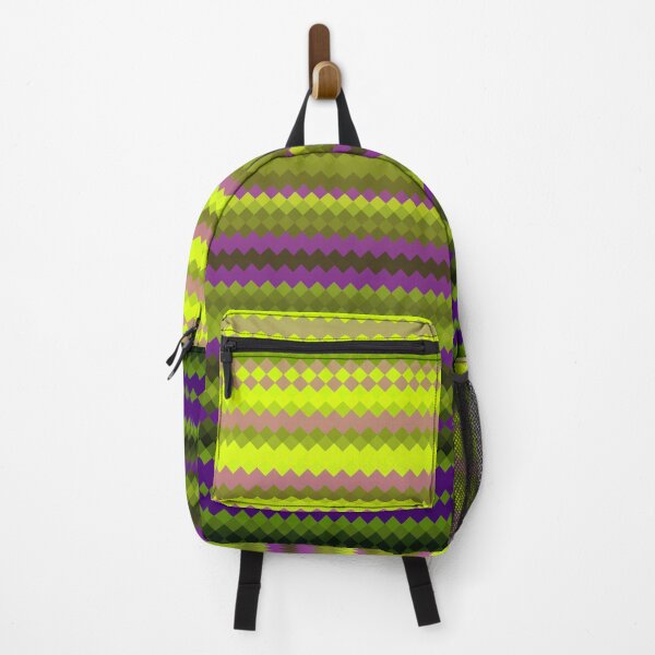 Item preview, Green and purple diamond lines designed and sold by MMMSdesigns.