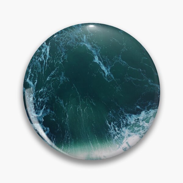 Item preview, green ocean waves designed and sold by Pacesyte.