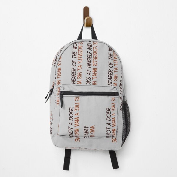 Item preview, James 1:23-24 - Regular Text and Mirrored Text (Vertical) designed and sold by JD-PANDA.