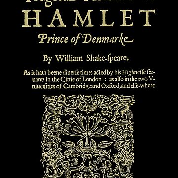Imagen de la obra Shakespeare, Hamlet. Versión de ropa oscura de bibliotee