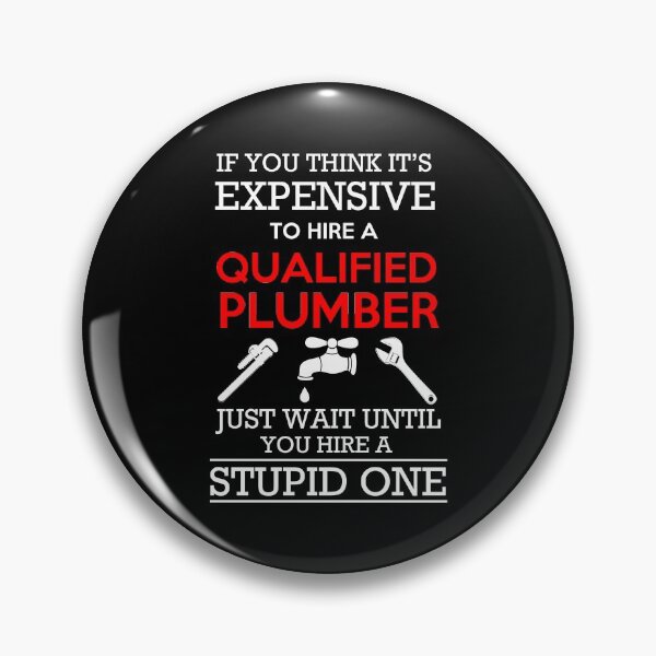 Item preview, Qualified Plumber - Awesome plumber Gift designed and sold by Teenation9.