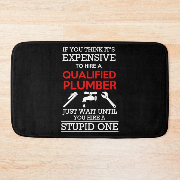 Item preview, Qualified Plumber - Awesome plumber Gift designed and sold by Teenation9.
