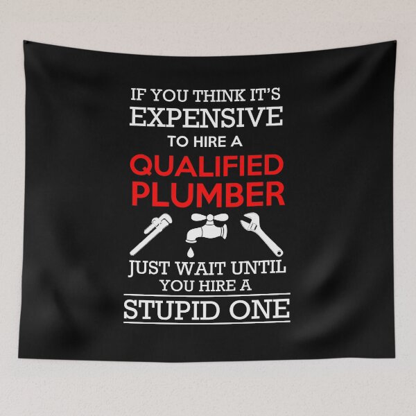 Item preview, Qualified Plumber - Awesome plumber Gift designed and sold by Teenation9.