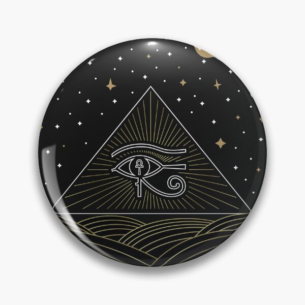 Item preview, EYE HORUS ANKH MYSTIQUE TRIANGLE designed and sold by FRKI-DIDI.