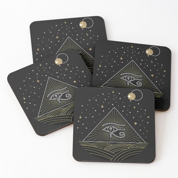 Item preview, EYE HORUS ANKH MYSTIQUE TRIANGLE designed and sold by FRKI-DIDI.