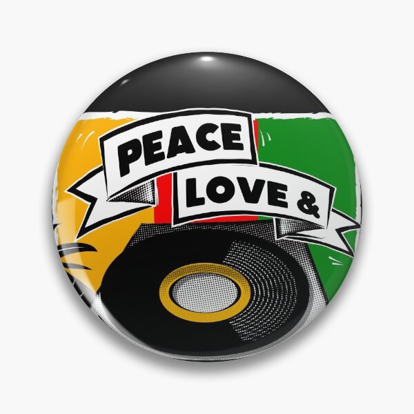 Artikelvorschau, Peace, Love & Reggae Musik - Rastaman Vibe entworfen und verkauft von WULFLAND ARTS.