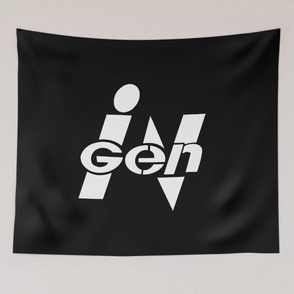 Item preview, InGen Logo (White) designed and sold by Mercatus.