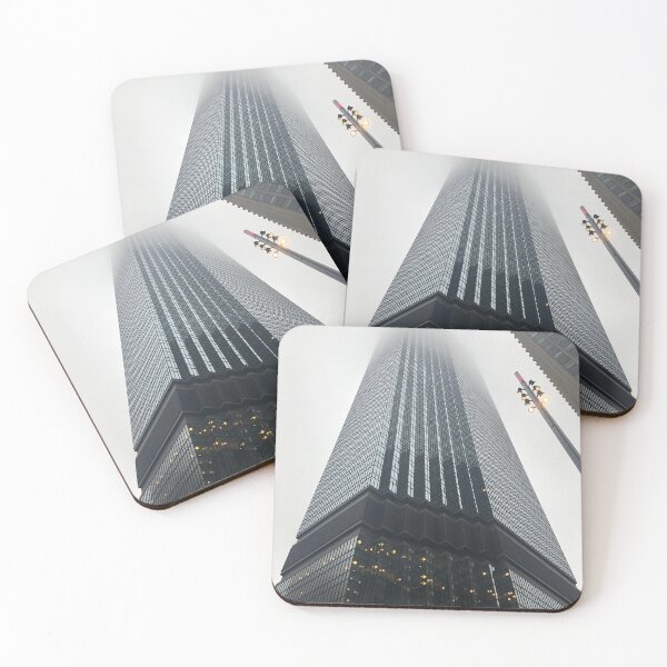 Item preview, Gray cloudy city building designed and sold by thovu.