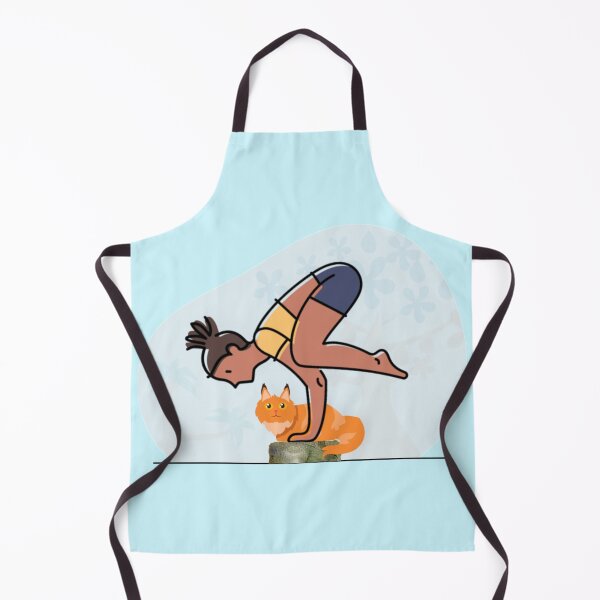 Item preview, YOGA WITH CAT Crow pose designed and sold by Trio's Stuff.