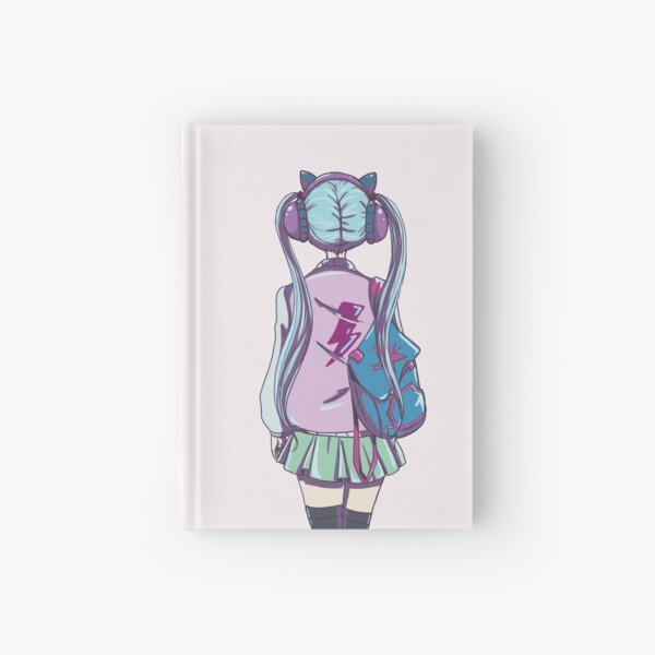 music lover girl Carnet cartonné
