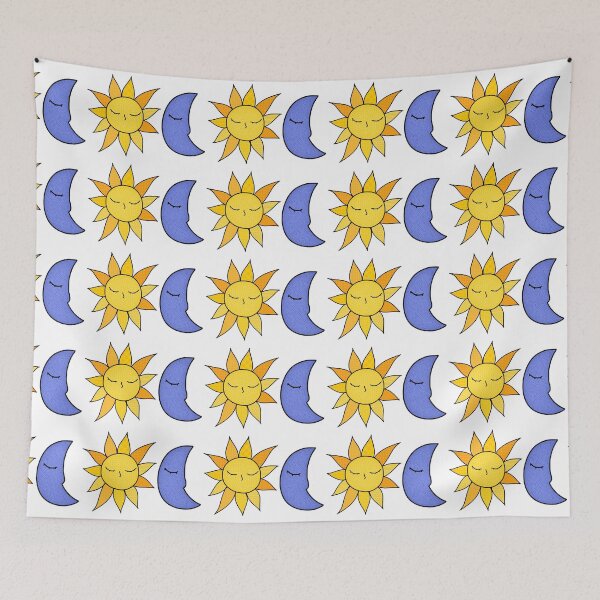 Item preview, Indie sun and moon design  designed and sold by Rocky Designs.