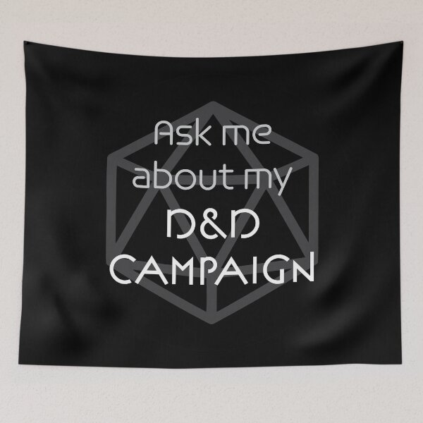 Item preview, D&D DM Ask Me Circle designed and sold by erincrnkdesign.
