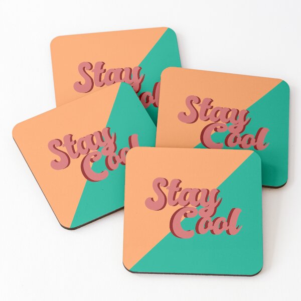 Item preview, Stay cool 70's slang retro vintage quote. designed and sold by DiscoDaisyy.