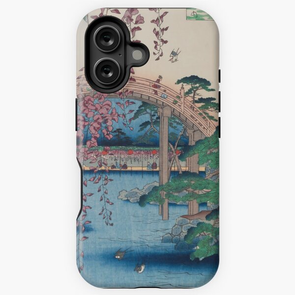 Item preview, Summer Shrine Vintage Ukiyo-e Woodblock Print designed and sold by VintageArchive.